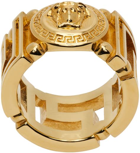 cheap versace gold ring|versace jewelry real gold.